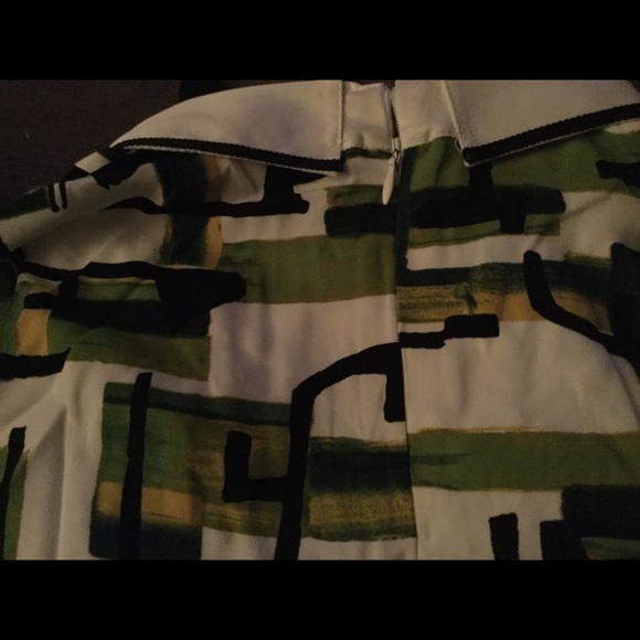 ✨Lined & beautiful midi dress. Fresh Geo print - Picture 7 of 10